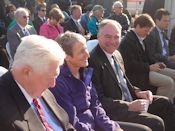 Seated: Congressman Jim Moran; Secretary Jewell; Virginia Senator Tim Kaine; Virginia Delegates Rob Krupicka and Scott Surovell
